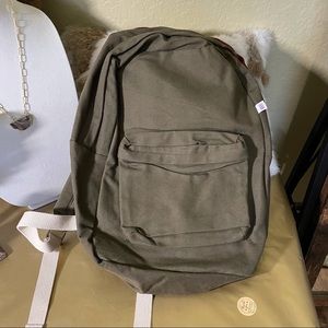 American Apparel Nylon Made in the US backpack Green